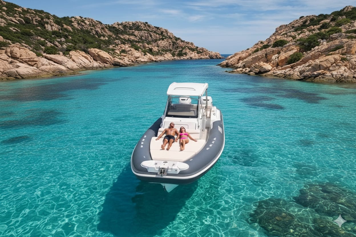 Noleggio barca a Cannigione per La Maddalena: la guida completa